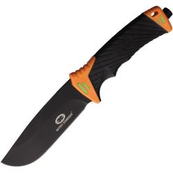 Couteau Fixe WithArmour Nightingale Lame Acier D2 Manche PP et TPR Orange &Eacute;tui Polym&egrave;re WAR001OR