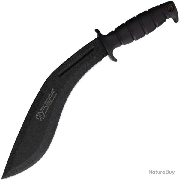 Couteau Fixe WithArmour Compata Lame Acier 420 Manche Polym�re Noir �tui Nylon WAR022BK