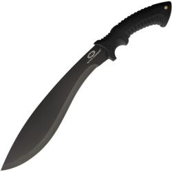 Couteau Fixe WithArmour Chopper Lame Acier 420 Manche Nylon Noir &Eacute;tui Nylon WAR021BK