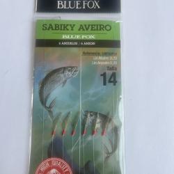 Blue Fox Sabiky Aveiro - 6 hame&ccedil;ons n&deg;14 - Neuf 33BFSOP14