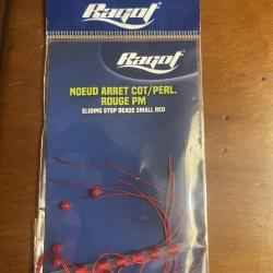 Ragot - Sliding Stop Beads Large Red - Noeud d'Arr&ecirc;t Perl Rouge PM (RG695100221)