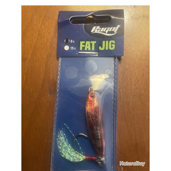 Ragot - Fat Jig 8g Abalone ABLR - Blister Neuf (RG2402173)