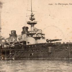 Carte postale ancienne Le Charlemagne Cuirass&eacute; d'Escadre -N&deg;8951