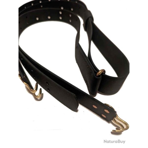 Bretelle type 1907 - 56 pouces NOIRE en Comficord
