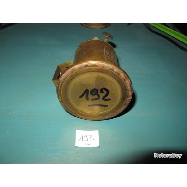 Lampe pour r�ajustage armes noire de fum�e m�che neuve (N�192)