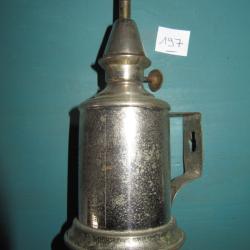 Lampe pour r&eacute;ajustage armes noire de fum&eacute;e m&eacute;che neuve (N&deg;197)