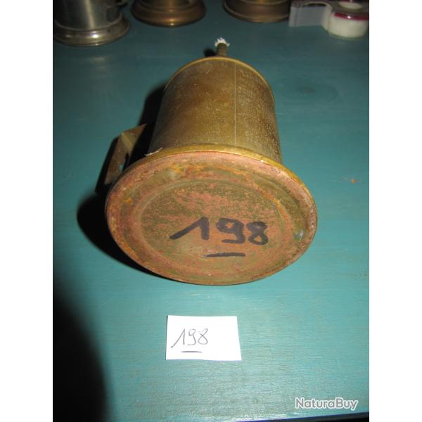 Lampe pour r�ajustage armes noire de fum�e m�che neuve (N�198)