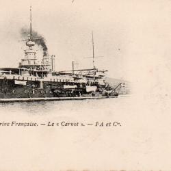 Carte postale ancienne Marine Fran&ccedil;aise - Le Carnot -N&deg;8956