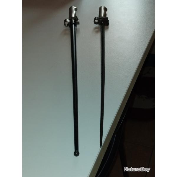 LOT DE BAIONNETTE MILITAIRE OU CIVIL GUERRE 14/18