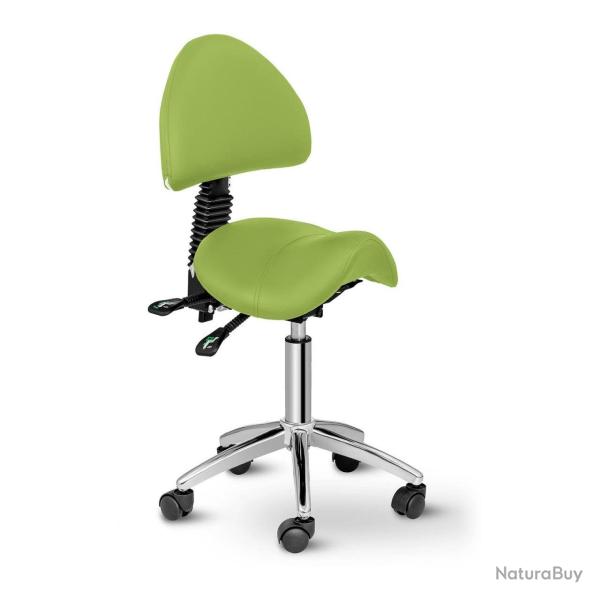 Chaise de bureau si�ge-selle avec dossier vert 14_0003501