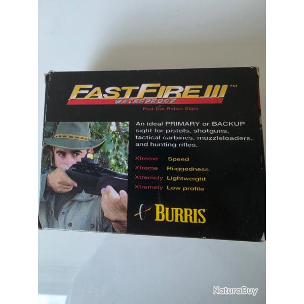 Vend point rouge Burris Fastfire III