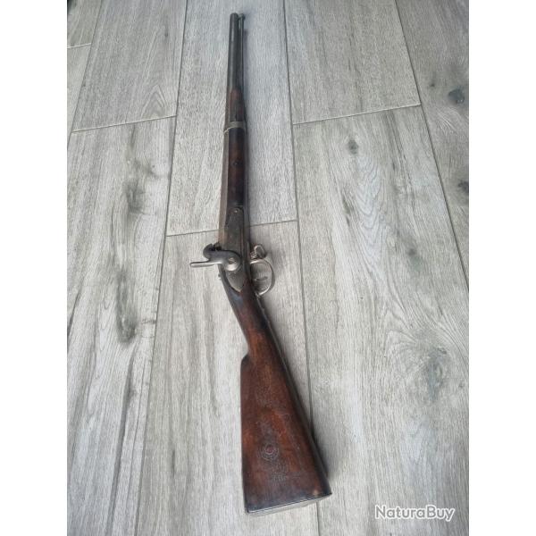 FUSIL POUDRE NOIRE MANUFACTURE ROYAL ST ETIENNE