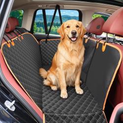 Housse de Si&egrave;ge Voiture Chien Imperm&eacute;able KYG 135X148 cm Noir