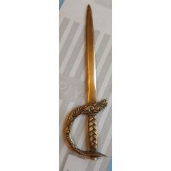 Sabre laiton bronze coup de papier