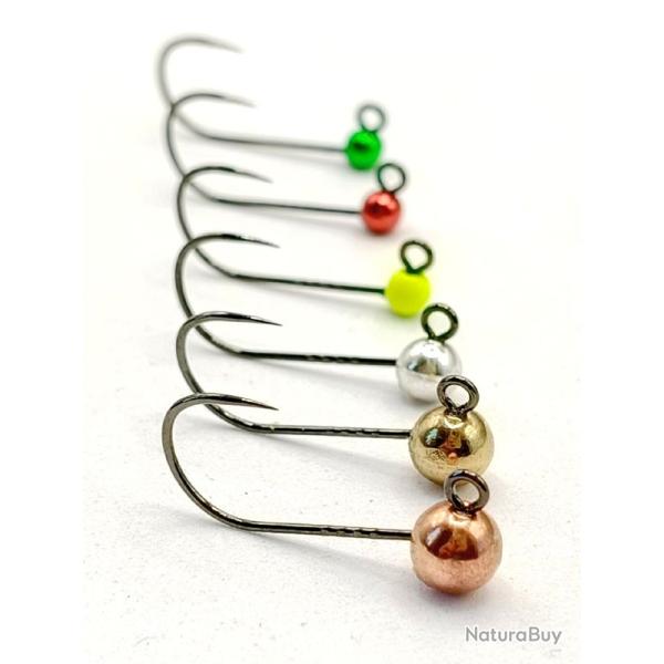 Jig heads sportives pour l'Area Trout