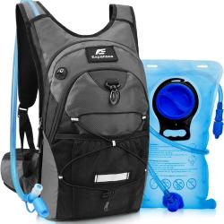 Sac &agrave; Dos d'Hydratation 15 L avec Poche &agrave; Eau 3 L Randonn&eacute;e VTT