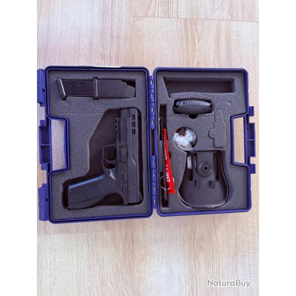 Pistolet Tisas Zigana P9LC 9x19mm Noir