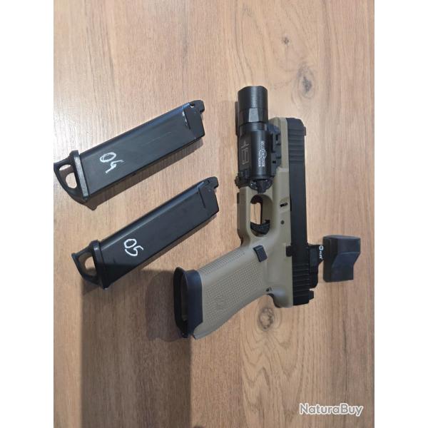 GLOCK 17 Gen5 MOS FS Custom WE Gbb