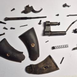 Pieces d&eacute;tach&eacute;es revolver 1892 espagnol