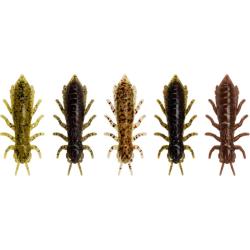 Leurre souple FISHUP Dragonfly pack multi colors Mix01 1.7 / 4.3cm
