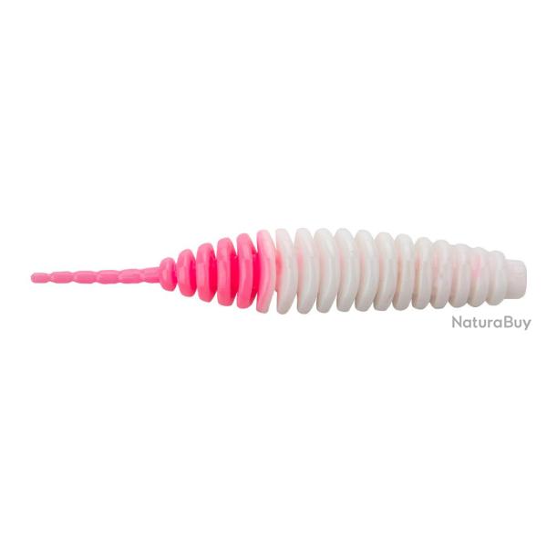 Leurre souple FISHUP Tanta trout serie 2.5 132 White/Bubblegum