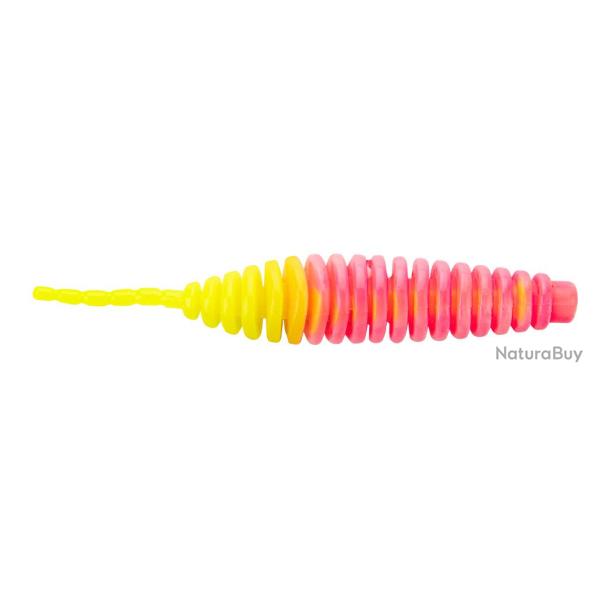 Leurre souple FISHUP Tanta trout serie 2.5 133 Bubblegum/Hot chart