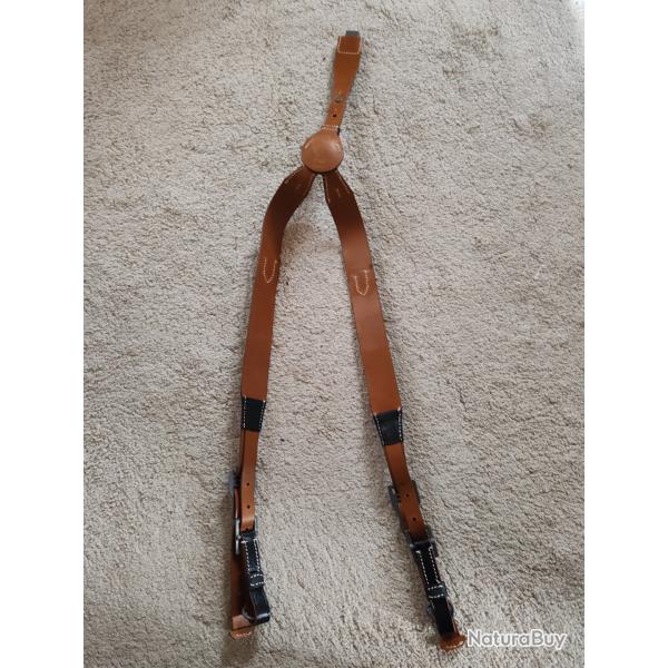 BRELAGE CUIR TYPE Y STRAPS