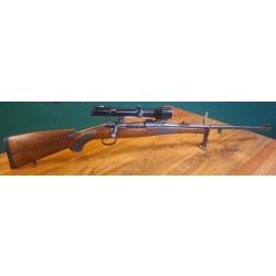 Carabine &agrave; verrou cal.9.3x62 MAUSER Model 98 et sa lunette ZEISS DIAVARI Z 1.5-6x42