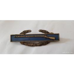 Badge Insigne brevet de combat US Army