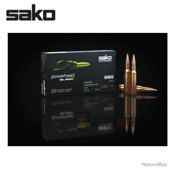 20 Munitions SAKO Powerhead Blade 225Gr Cal 338 Win Mag