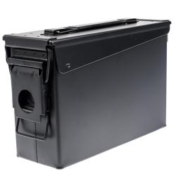 FOT Caisse munition M&eacute;tal cal.30 NOIRE 27X13X18 cm