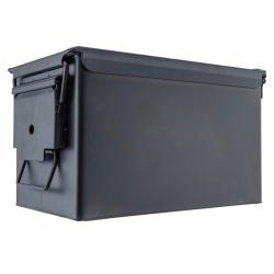 FOT Caisse munition M&eacute;tal cal.50 33X18X23 cm Noir