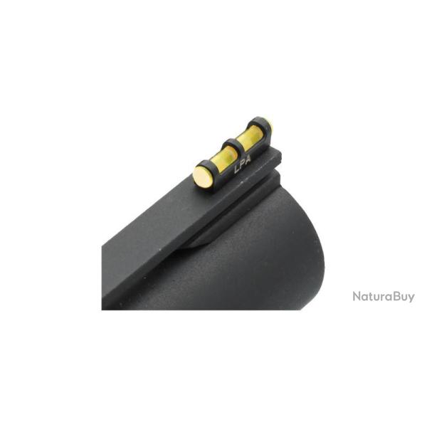 GUIDON FIBRE OPTIQUE LPA Diam: 2mm - FILETAGE 3mm (M3) JAUNE