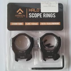 Colliers lunette 34mms Arken optics