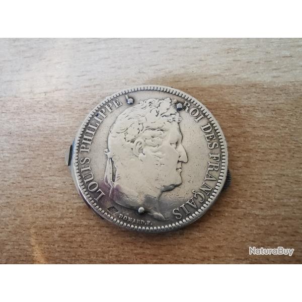 Onglier Eloi Pernet 5 francs Louis Philippe 1831.