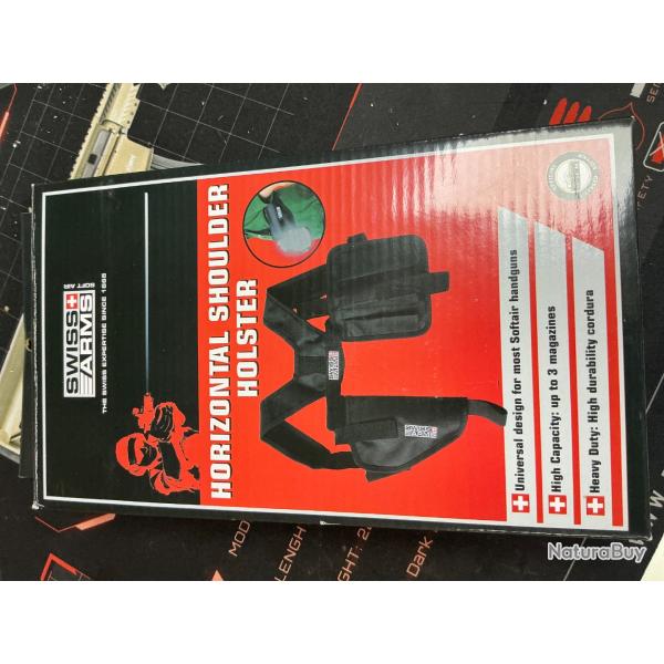 Holster horizontal Swiss arms