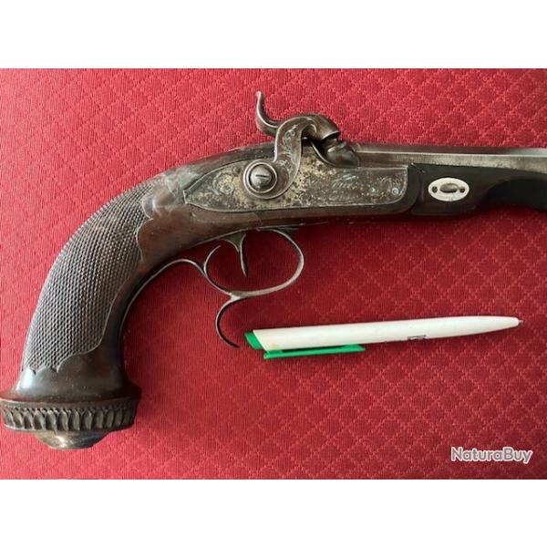 Pistolet de Tir ou de Duel vers 1850