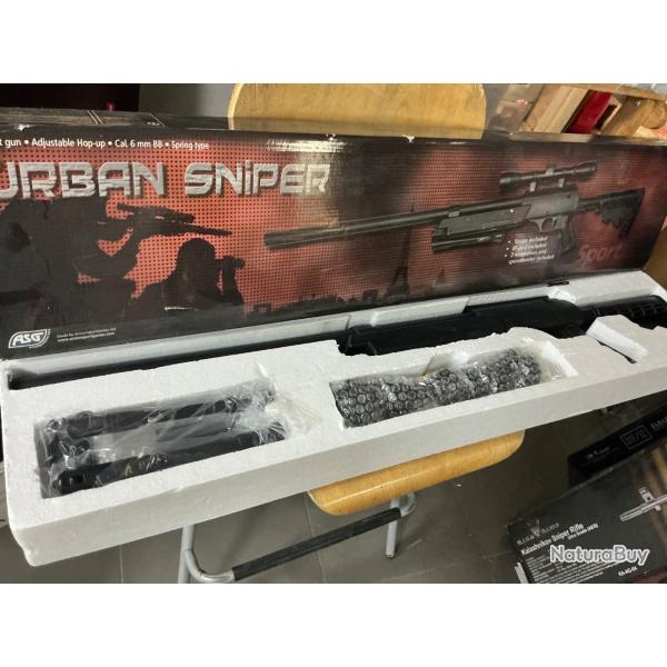 Urban sniper airsoft 1,8 joules