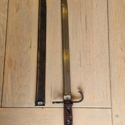 Ba&iuml;onnette japonaise Type 30 avec fourreau, pour le fusil Arisaka