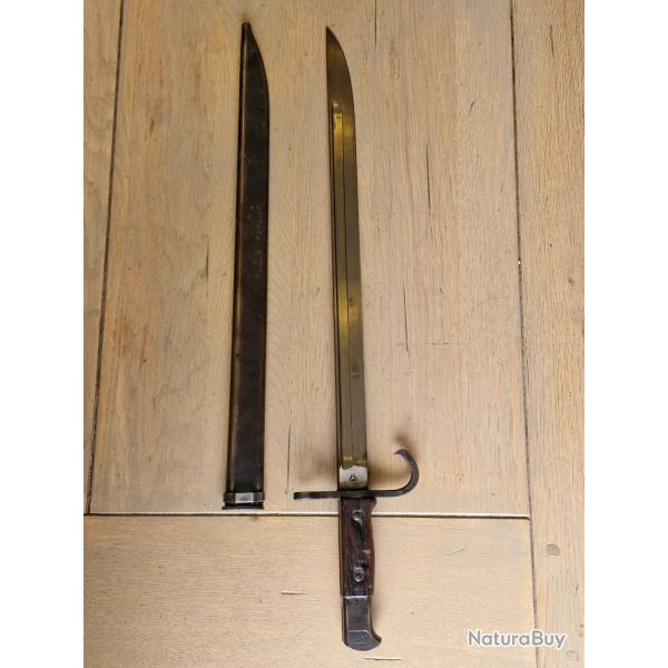 Ba�onnette japonaise Type 30 avec fourreau, pour le fusil Arisaka