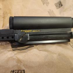 Viseur point rouge Aimpoint Electronic G2 vintage ann&eacute;es 1970 fonctionnel