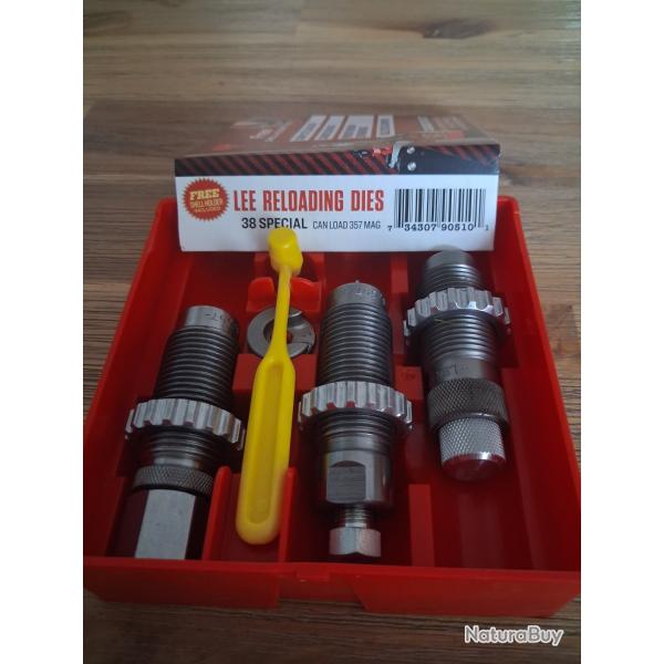 JEU 3 OUTILS LEE 38SP OU 357