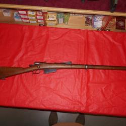 Fusil VETTERLI CARCANO 1870/87/15 en 6.5x52mm Carcano Neutralis&eacute; par goupillage du canon