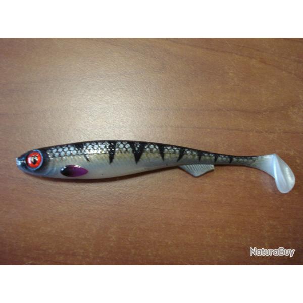 COLORIS EXCLUSIF !! FOX RAGE SLICK SHAD 13CM - ZANDER PERCH
