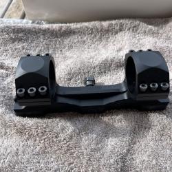Montage tactique Alu monobloc X ACCU 34mm pour rail Picatinny