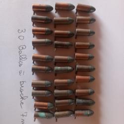 30 balle broche de pistolet 7mm