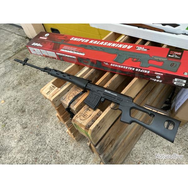 Sniper Kalashnikov 1,9 joules airsoft