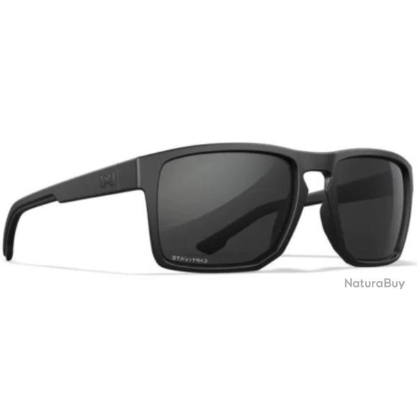 Lunettes polarisantes WILEY X Founder captivate polarized black mirror grey / matte back frame