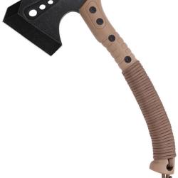 Hachette USMC Tactical T&ecirc;te Acier 3Cr13MoV Manche Cordelette Sable &Eacute;tui Nylon USMAXE3001TN