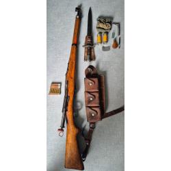 Ensemble complet Schmidt-Rubin K11 (Monomatricule) + Ba&iuml;onnette 1900 & Accessoires